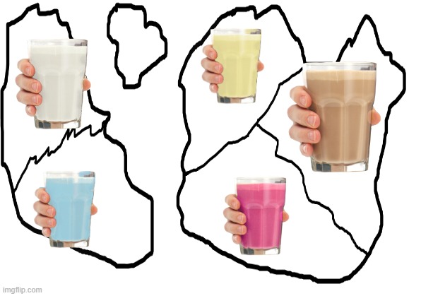 The 5 Tribes of Milk | made w/ Imgflip meme maker