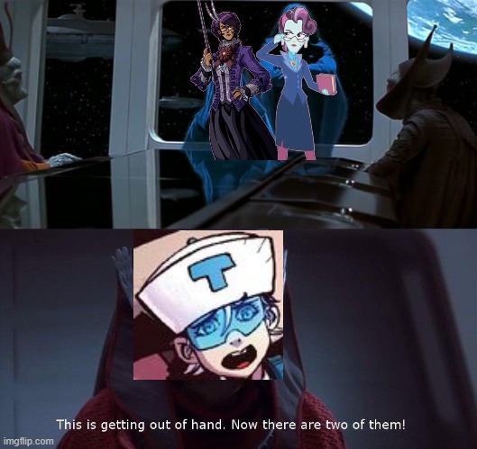 Tailgate found two Cinch-clonus! | image tagged in this is getting out of hand now there are two of them,transformers,tailgate,cyclonus,equestria girls | made w/ Imgflip meme maker