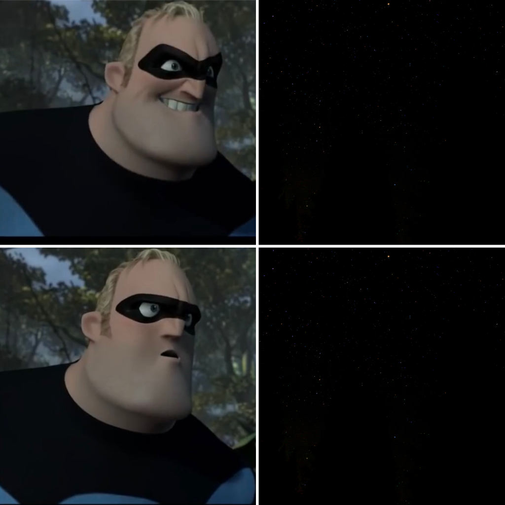 High Quality Mr Incredible Yes! Oh No.. Blank Meme Template
