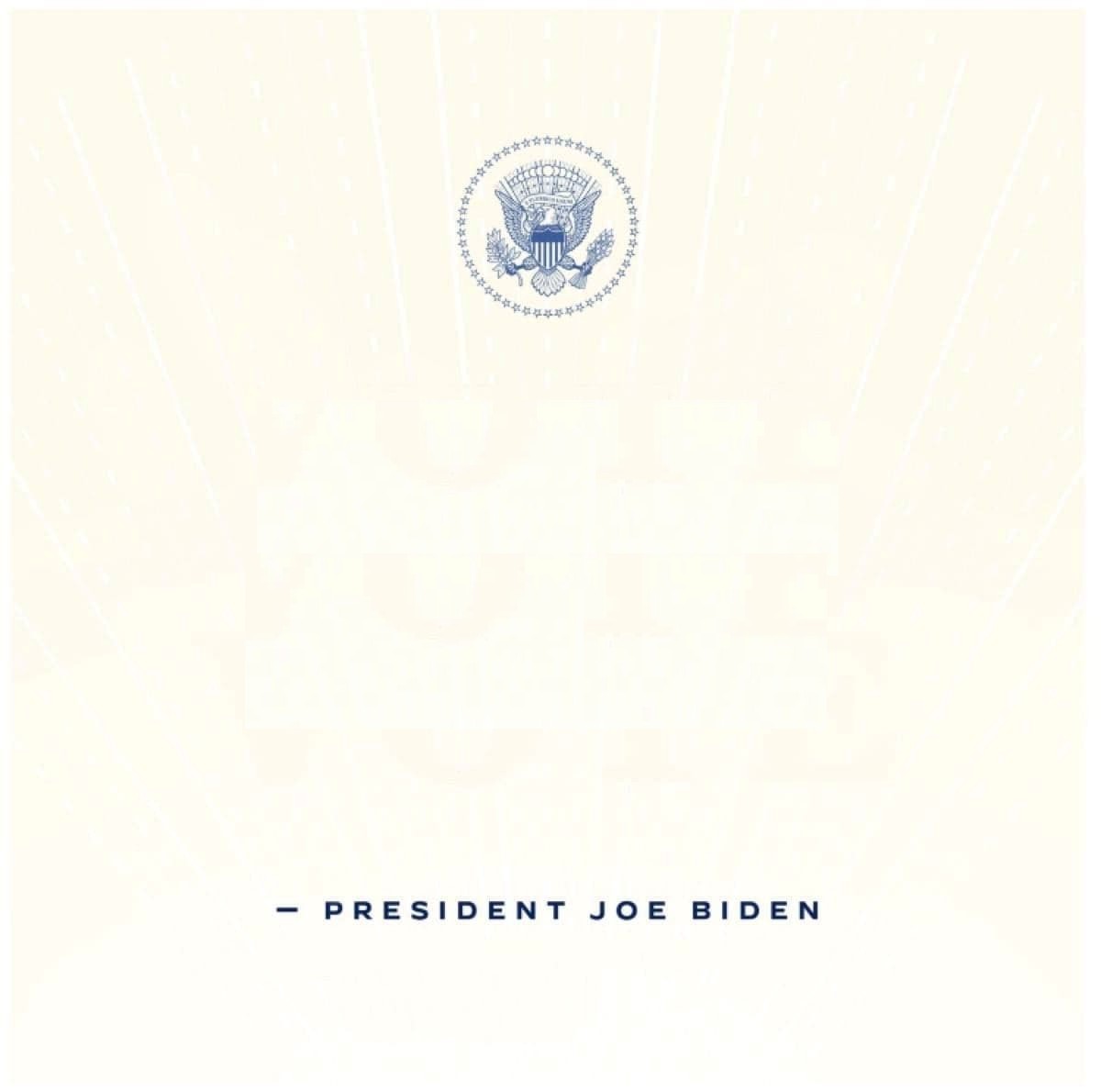 Joe Biden Memorandum Blank Meme Template