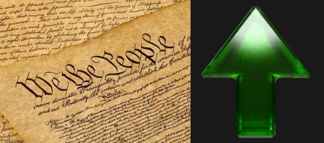 image tagged in constitution,upvote | made w/ Imgflip meme maker