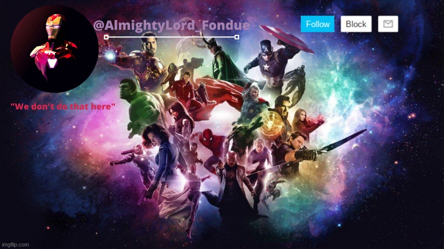 temp requested by CommanderFunGuy Avenge her lol | image tagged in avenge her fondue temp | made w/ Imgflip meme maker
