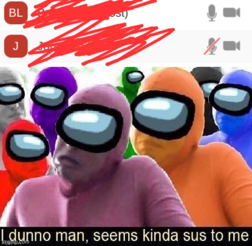 HMMMMMM BLJ? | image tagged in bl j,i dunno man seems kinda sus to me | made w/ Imgflip meme maker