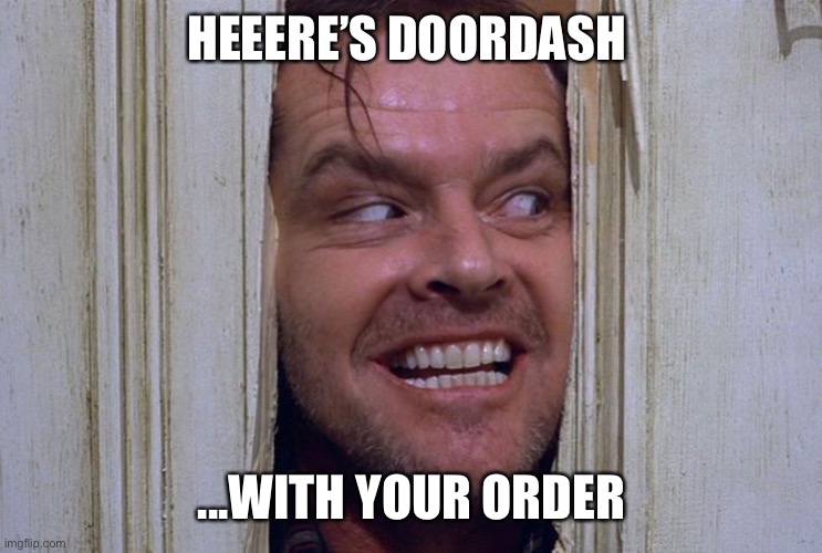 Here s Doordash Imgflip