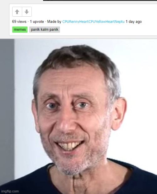 nice Michael Rosen | image tagged in nice michael rosen | made w/ Imgflip meme maker