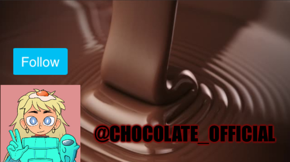 Chocolate_Official Announcement Template Blank Meme Template