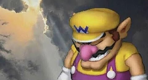 Sad Wario Original Blank Meme Template