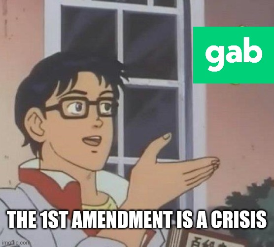 Is This A Pigeon Meme | THE 1ST AMENDMENT IS A CRISIS | image tagged in memes,is this a pigeon | made w/ Imgflip meme maker