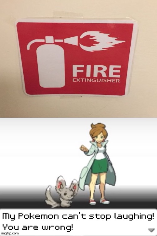 That's a flamethrower (pls use this template) | image tagged in my pokemon can't stop laughing you are wrong,memes,funny,you had one job,task failed successfully,gifs | made w/ Imgflip meme maker