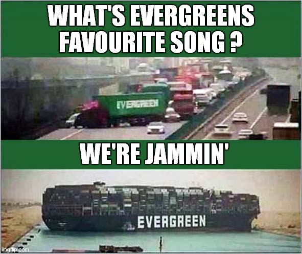 Evergreens' Theme Tune ? | WHAT'S EVERGREENS FAVOURITE SONG ? WE'RE JAMMIN' | image tagged in evergreen,theme song | made w/ Imgflip meme maker