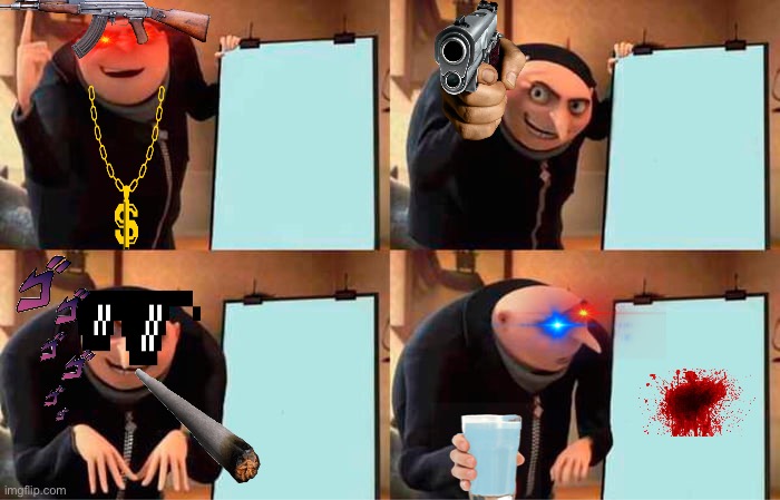 Gru goes insane | image tagged in memes,gru's plan | made w/ Imgflip meme maker