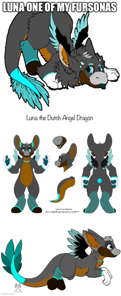 I LOVE HER | LUNA ONE OF MY FURSONAS | image tagged in furry | made w/ Imgflip meme maker