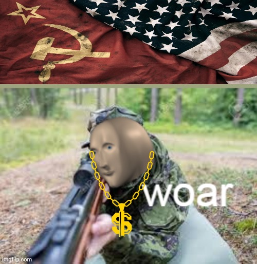 Cold war | image tagged in woar | made w/ Imgflip meme maker