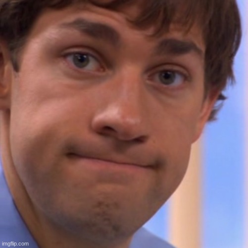 Welp Jim face | image tagged in welp jim face | made w/ Imgflip meme maker