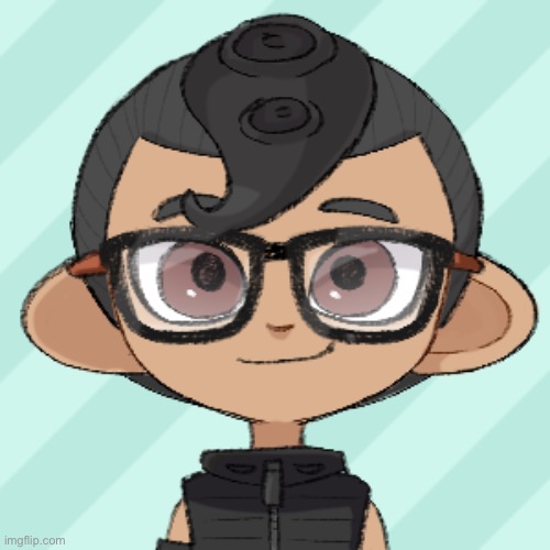 This is me irl in octoling version. (Closest i could get) | made w/ Imgflip meme maker