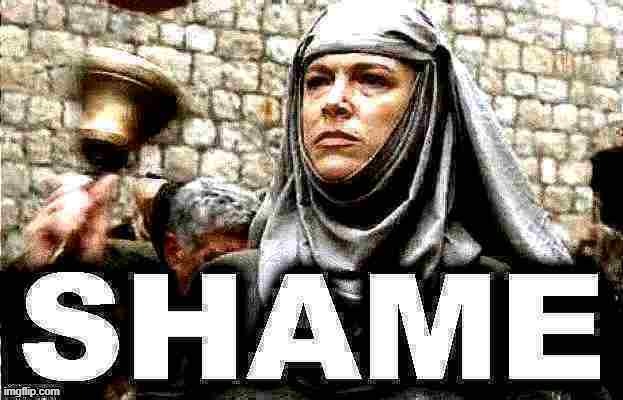 Image Tagged In Shame Bell Game Of Thrones Deep Fried 2 Imgflip