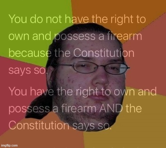 respect on that, maga | image tagged in second amendment,gun rights,maga,constitution,the constitution,neckbeard libertarian | made w/ Imgflip meme maker