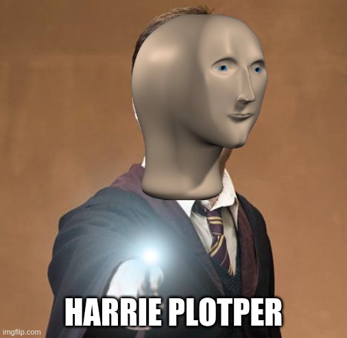 harrie plotper | HARRIE PLOTPER | image tagged in harry potter casting a spell | made w/ Imgflip meme maker