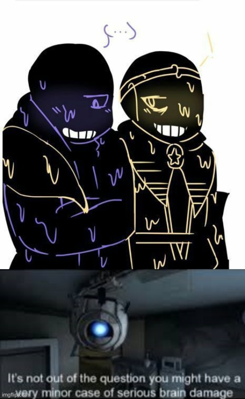 image tagged in wheatley serious braindamage | made w/ Imgflip meme maker