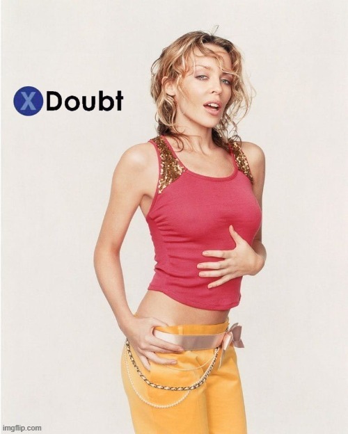 Damn if those chains aren't early-2000s | image tagged in kylie x doubt 29 | made w/ Imgflip meme maker