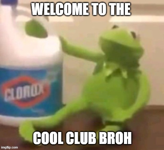 Clorox and Kermit | image tagged in memes | made w/ Imgflip meme maker