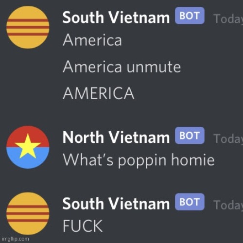uh oh | image tagged in memes,vietnam,discord | made w/ Imgflip meme maker