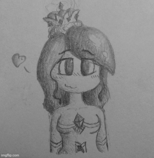 Ok, so I made a quick sketch of one of my original characters in order to practice new eyes...What do y'all think? :3 | image tagged in princevince64,oc,nublada | made w/ Imgflip meme maker