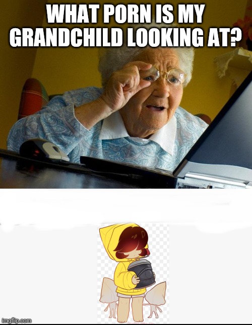 WHAT PORN IS MY GRANDCHILD LOOKING AT? | image tagged in memes,grandma finds the internet | made w/ Imgflip meme maker