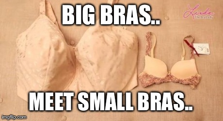 BIG BRAS.. MEET SMALL BRAS.. | made w/ Imgflip meme maker