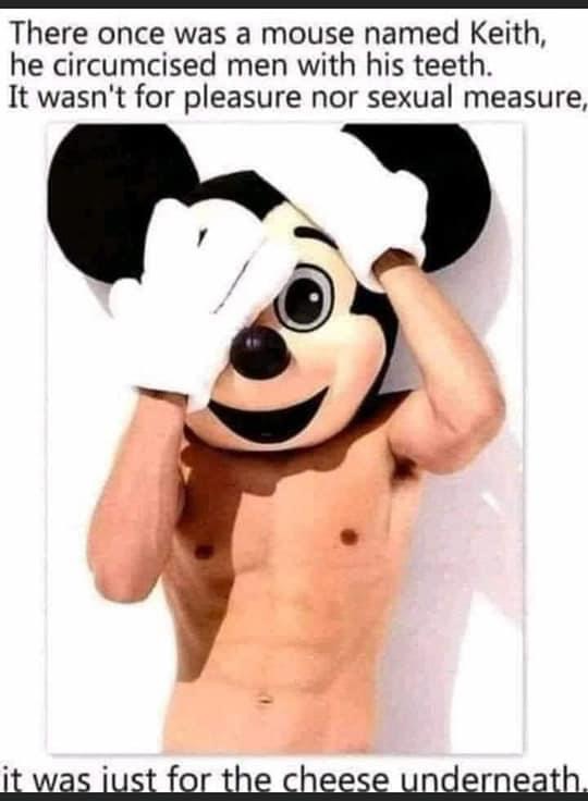 A mouse named Keith Blank Meme Template