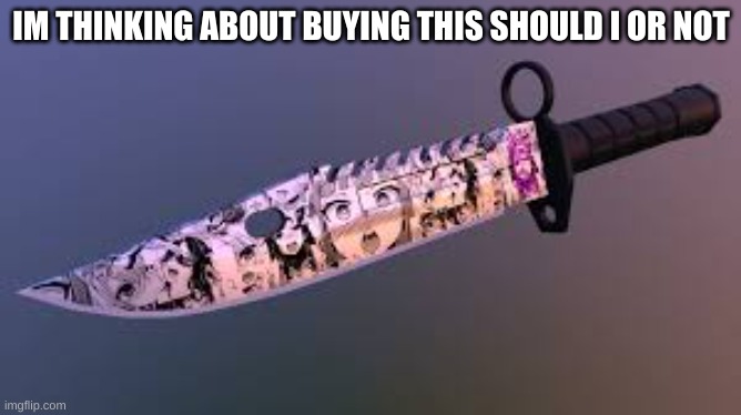 IM THINKING ABOUT BUYING THIS SHOULD I OR NOT | made w/ Imgflip meme maker