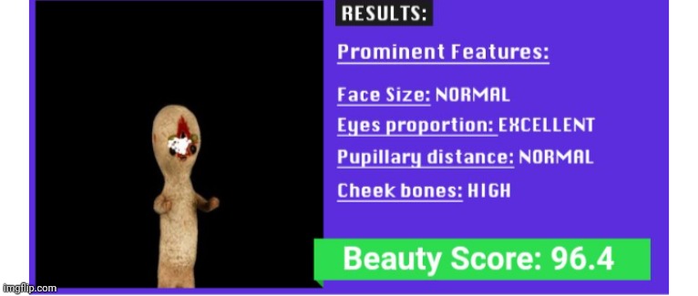 SCP-173 is the peak of beauty | made w/ Imgflip meme maker