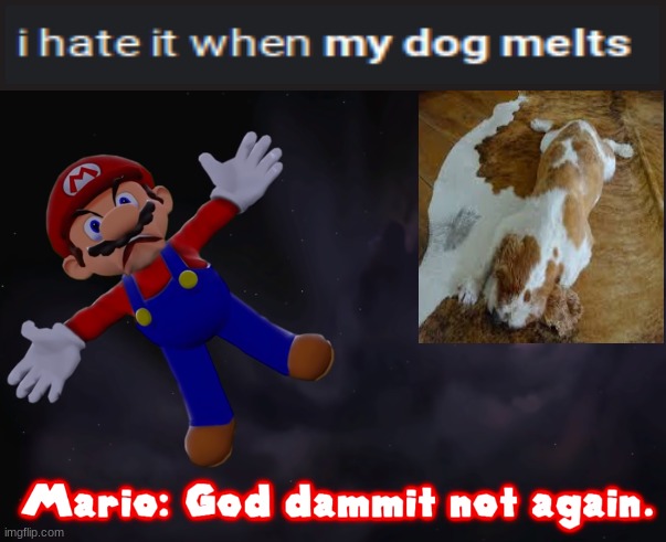 smg4 mario not again | image tagged in smg4 mario not again | made w/ Imgflip meme maker