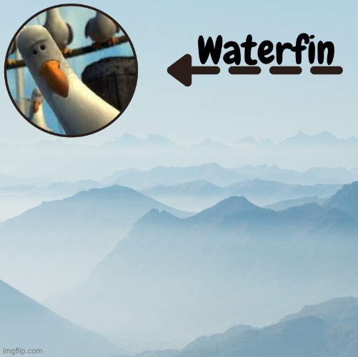 Waterfins Template Blank Meme Template