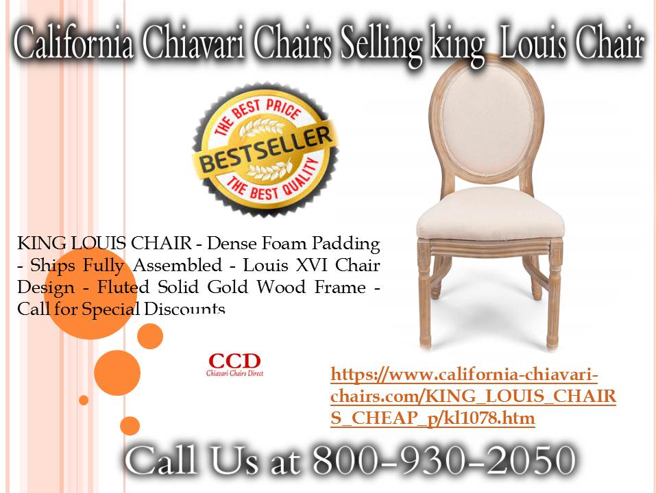 High Quality California Chiavari Chair Selling King Louis Chair Blank Meme Template