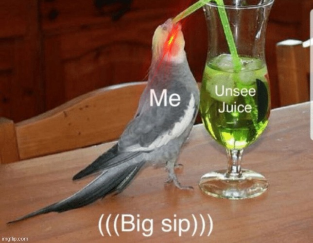 Unsee juice | image tagged in unsee juice | made w/ Imgflip meme maker