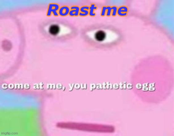 Roast me | made w/ Imgflip meme maker