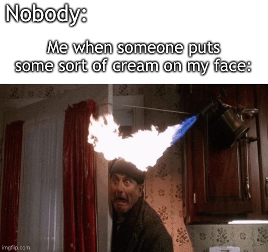 Frick, that is cold | Nobody:; Me when someone puts some sort of cream on my face: | image tagged in joe pesci home alone,freezing cold,funny memes,repost | made w/ Imgflip meme maker