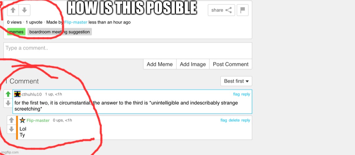 HOW IS THIS POSIBLE | made w/ Imgflip meme maker