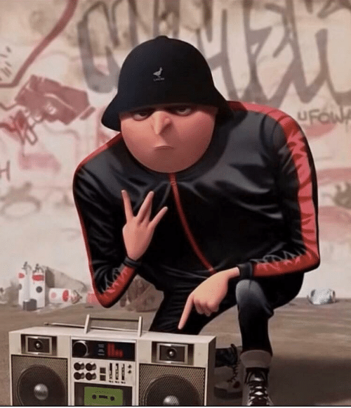 Hip hop gru Blank Meme Template