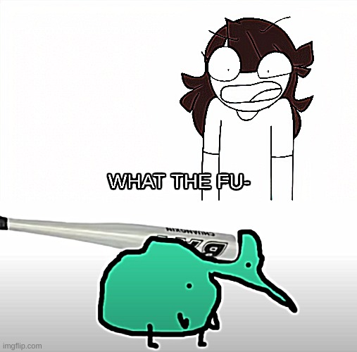 image tagged in jaiden animations what the fu-,bonk | made w/ Imgflip meme maker