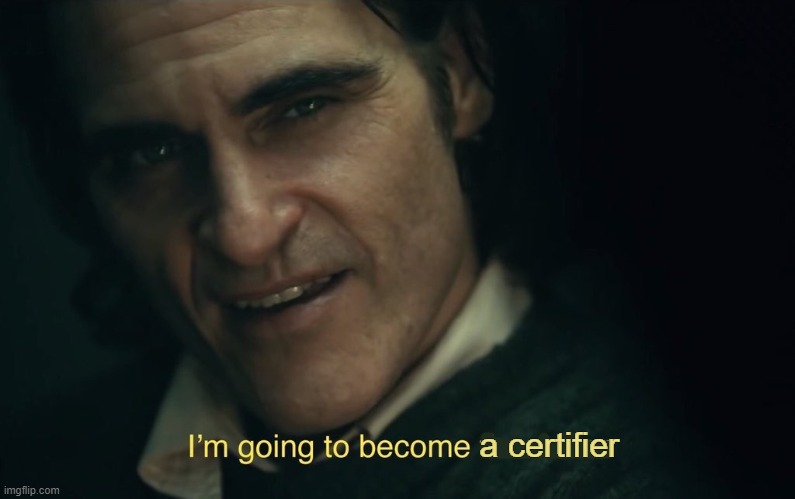 I already am B) | a certifier | image tagged in i'm going to become the joker,tma,aircraft,maintenance | made w/ Imgflip meme maker