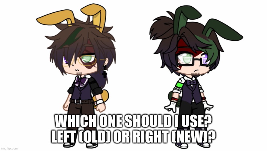 WHICH ONE SHOULD I USE? LEFT (OLD) OR RIGHT (NEW)? | made w/ Imgflip meme maker