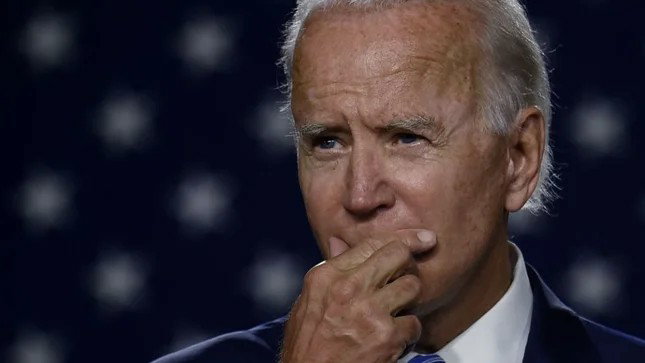 High Quality Joe Biden Puzzled 7 hands on face Blank Meme Template