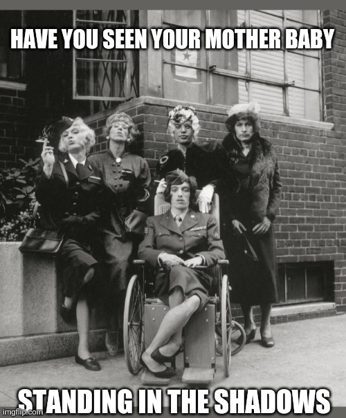 HAVE YOU SEEN YOUR MOTHER BABY; STANDING IN THE SHADOWS | image tagged in classic rock,rolling stones | made w/ Imgflip meme maker