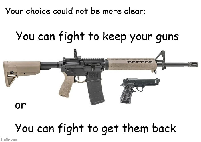 the fight over guns | image tagged in gun control,politics | made w/ Imgflip meme maker