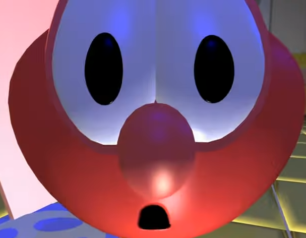 High Quality Tomato shock face Blank Meme Template