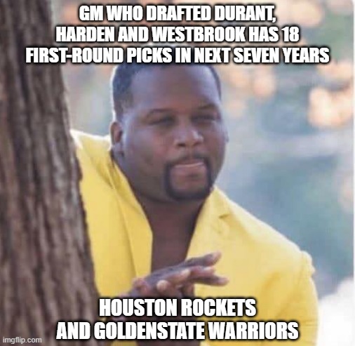 GM who drafted Durant, Harden and Westbrook has 18 first-round picks