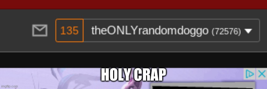HOLY CRAP | image tagged in not sure if | made w/ Imgflip meme maker