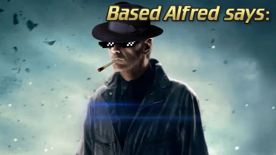 Based Alfred ( by Kerrah) Blank Meme Template